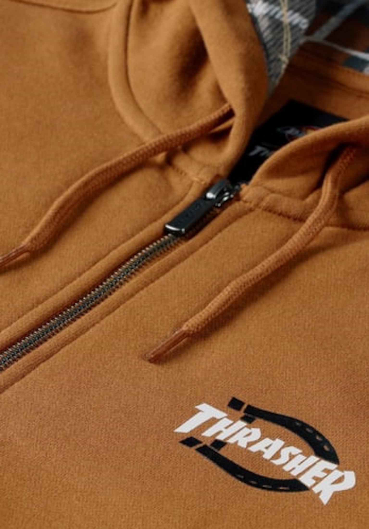 x Thrasher Dickies Zip-Hoodie in brown for men – TITUS