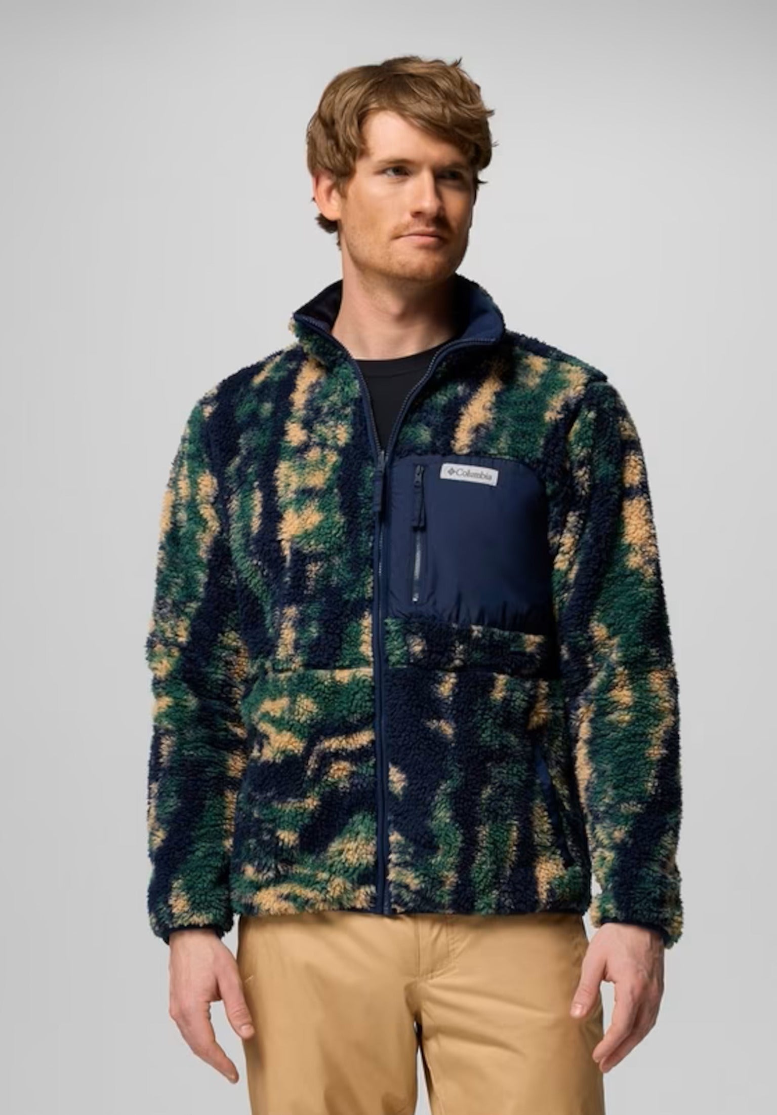 Winter Pass Reversible Fleece Columbia Winterjas in collegiatenavy