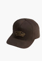 Classic Patch coalbrown Vorderansicht
