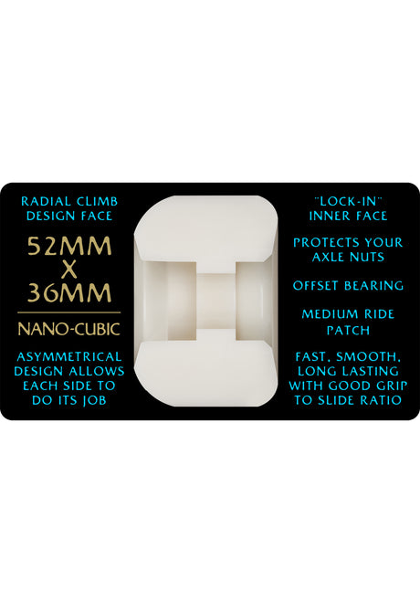 Dragons Nano Cubic Anderson 97A Asymmetrical offwhite Rueckenansicht