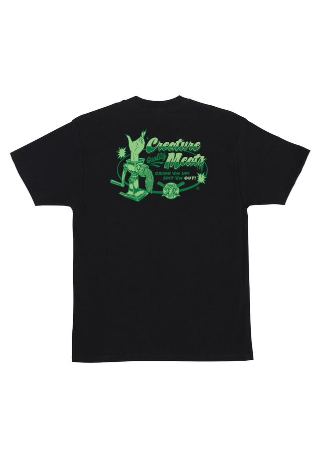 Meat Grinder Pocket Heavyweight black Vorderansicht