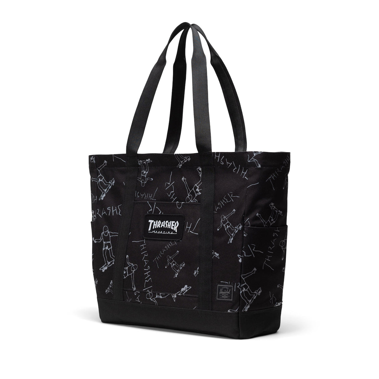 Thrasher Gonz Heritage Tote black Seitenansicht
