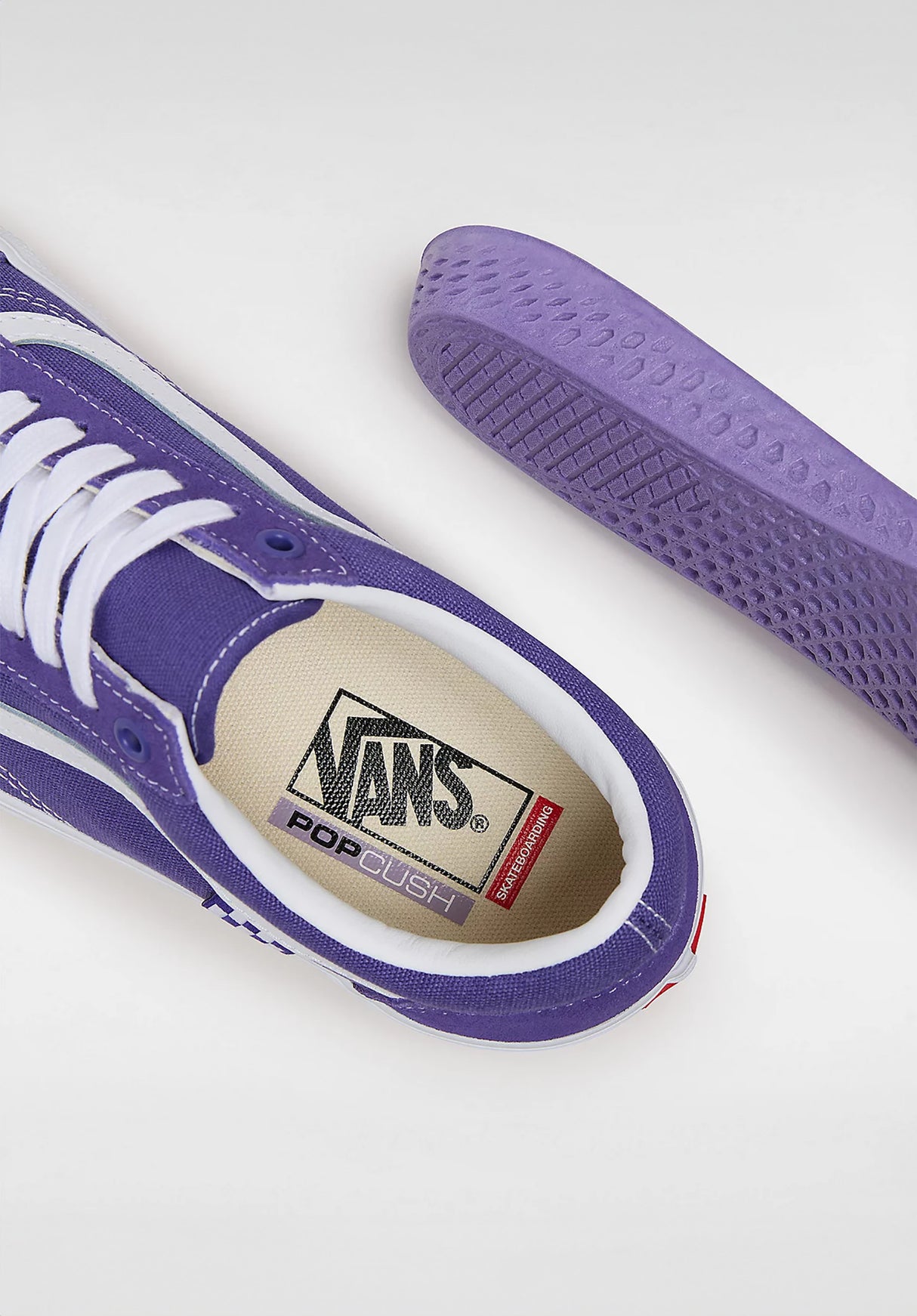 Old Skool SKATE libertypurple Closeup1