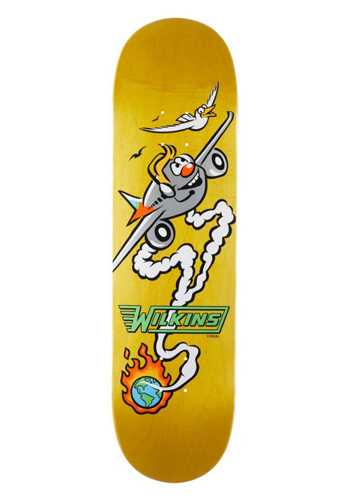 Wilkins Mascot yellow Vorderansicht