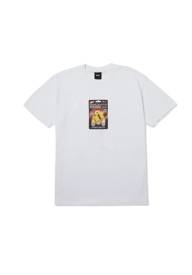 x Bronze Enhanced Tee white Vorderansicht
