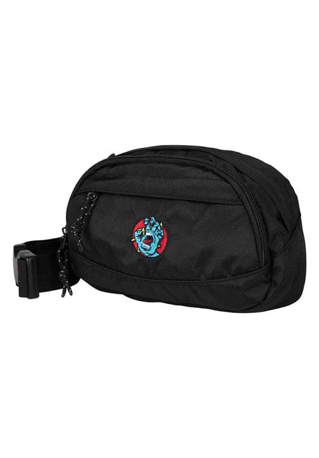 Hand Dot Emb Waistpack black Vorderansicht