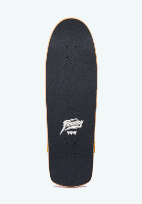 Fanning Falcon Performer 33.5 Signature Series red-yellow Closeup2