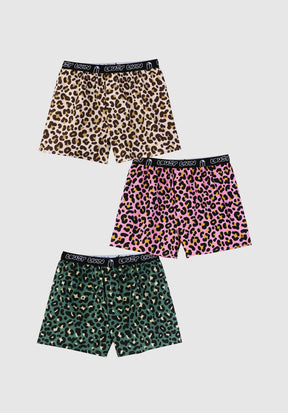 Boxerbrief 3er Pack / Leroy jungle Vorderansicht