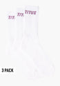 Named 3 Pack white-rose Vorderansicht