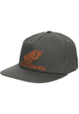 Motorized charcoal-orange Vorderansicht