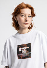 Night Life Petrol wmn white Rueckenansicht