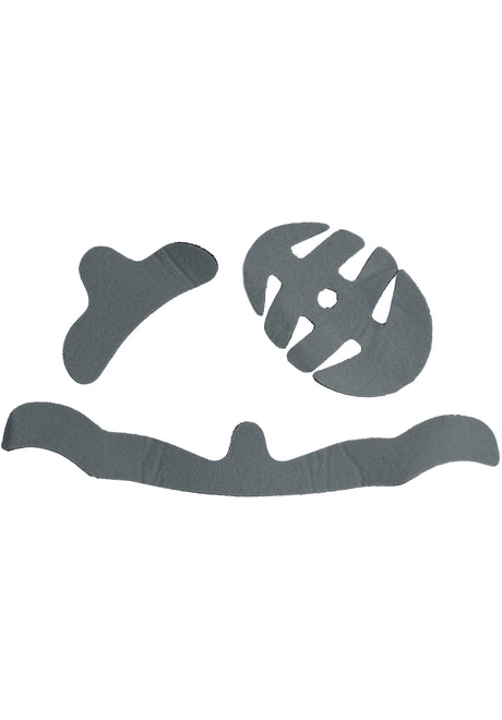 Adult Helmet Pad Kit DC cement grey Vorderansicht