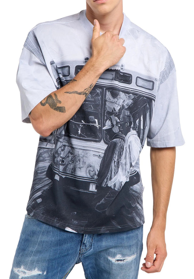 Oversize Fit black Vorderansicht