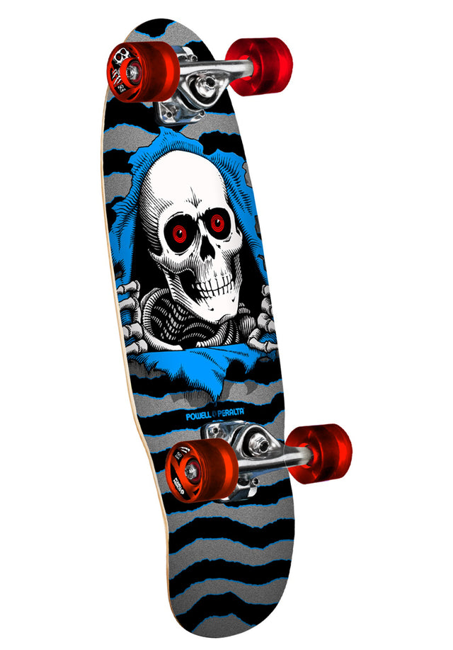 Micro Mini Ripper II silver-blue Vorderansicht