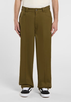 Mike Anderson Flex Twill darkolive Vorderansicht