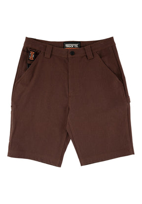 Built To Grind Utility Shorts chocolate Vorderansicht