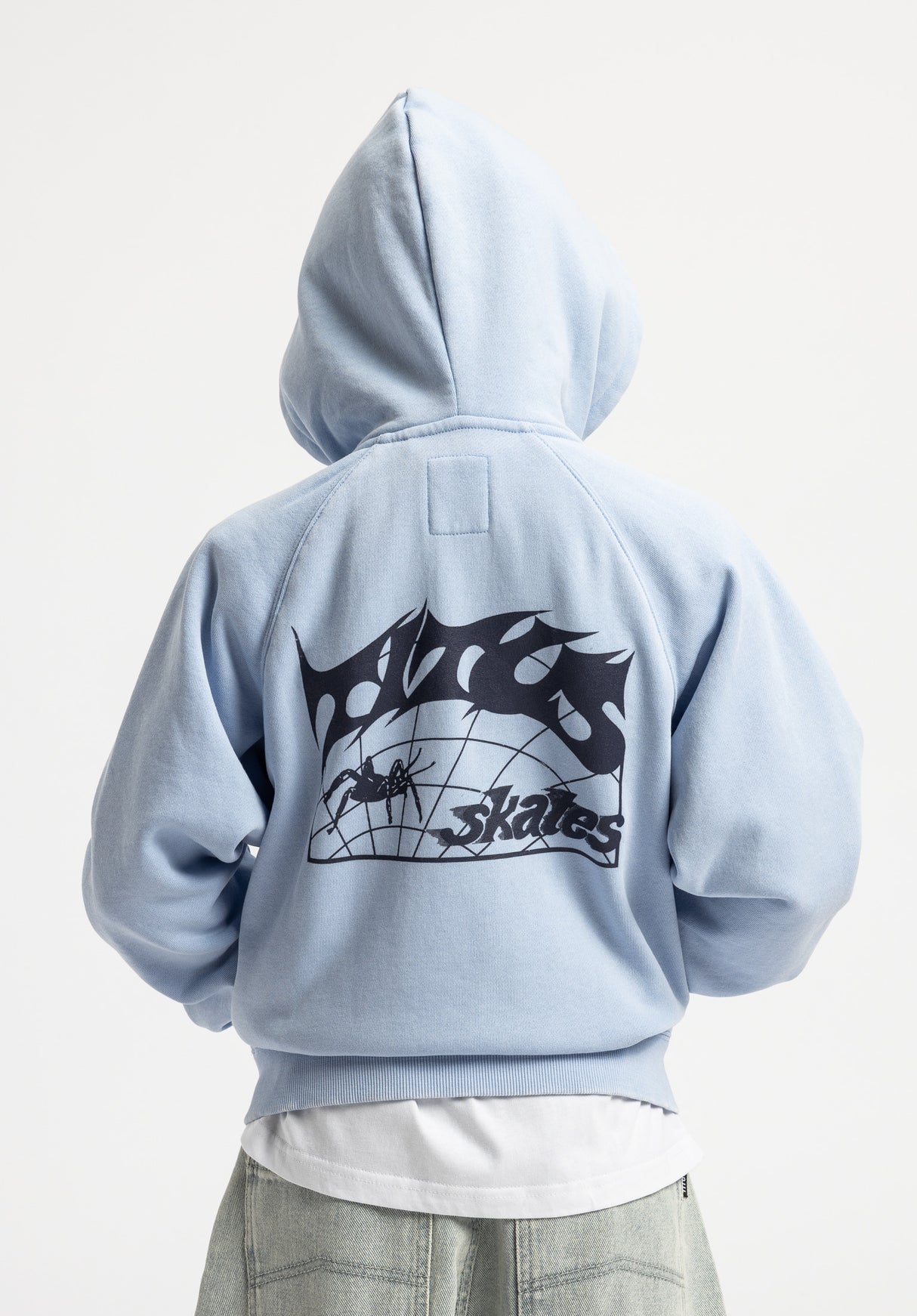 Heritage Clean Zip  heavenbluefaded Rueckenansicht