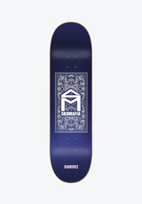 Ramirez Paisley Foil blue Vorderansicht