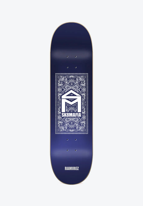 Ramirez Paisley Foil blue Vorderansicht