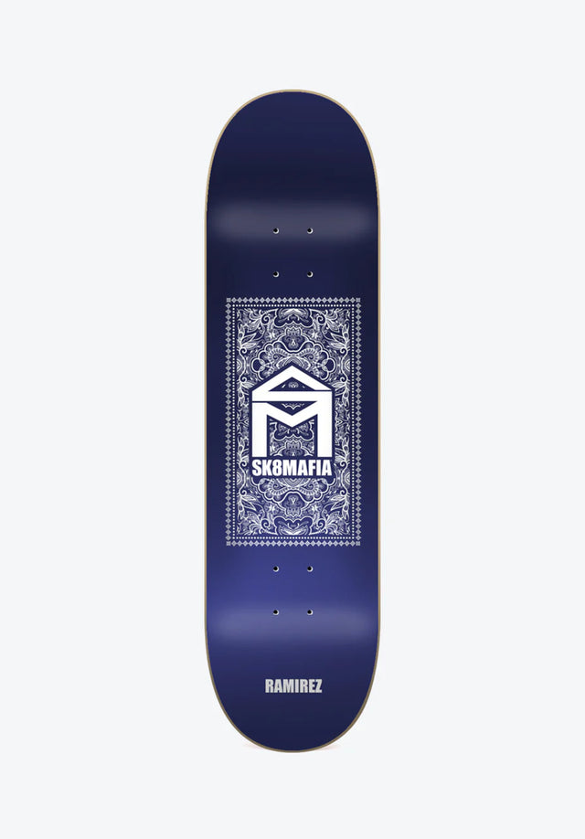 Ramirez Paisley Foil blue Vorderansicht