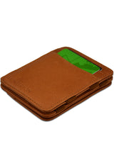 Magic Coin Wallet RFID cognac Oberansicht