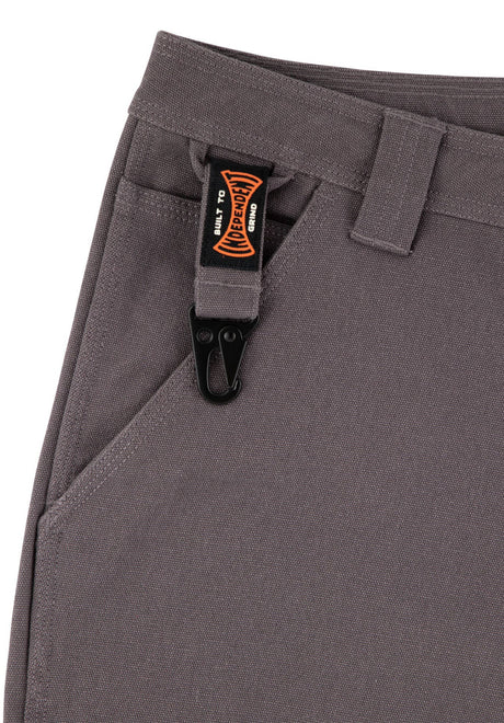 Built To Grind Utility Shorts pewter Closeup1