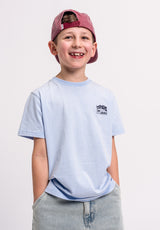 Heritage Clean Kids  heavenbluefaded Closeup1