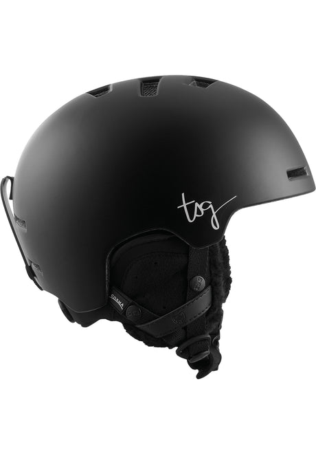 Cosma Solid Color II satin black Rueckenansicht