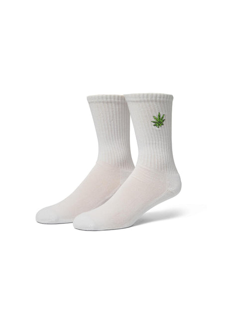 Green Buddy Embroidered white Vorderansicht