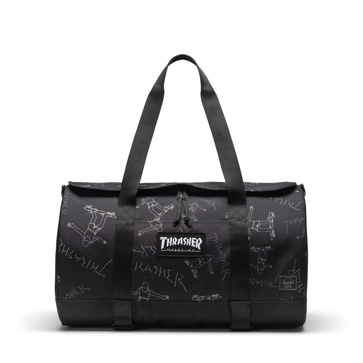 Thrasher Gonz Heritage Skate Duffle black Vorderansicht