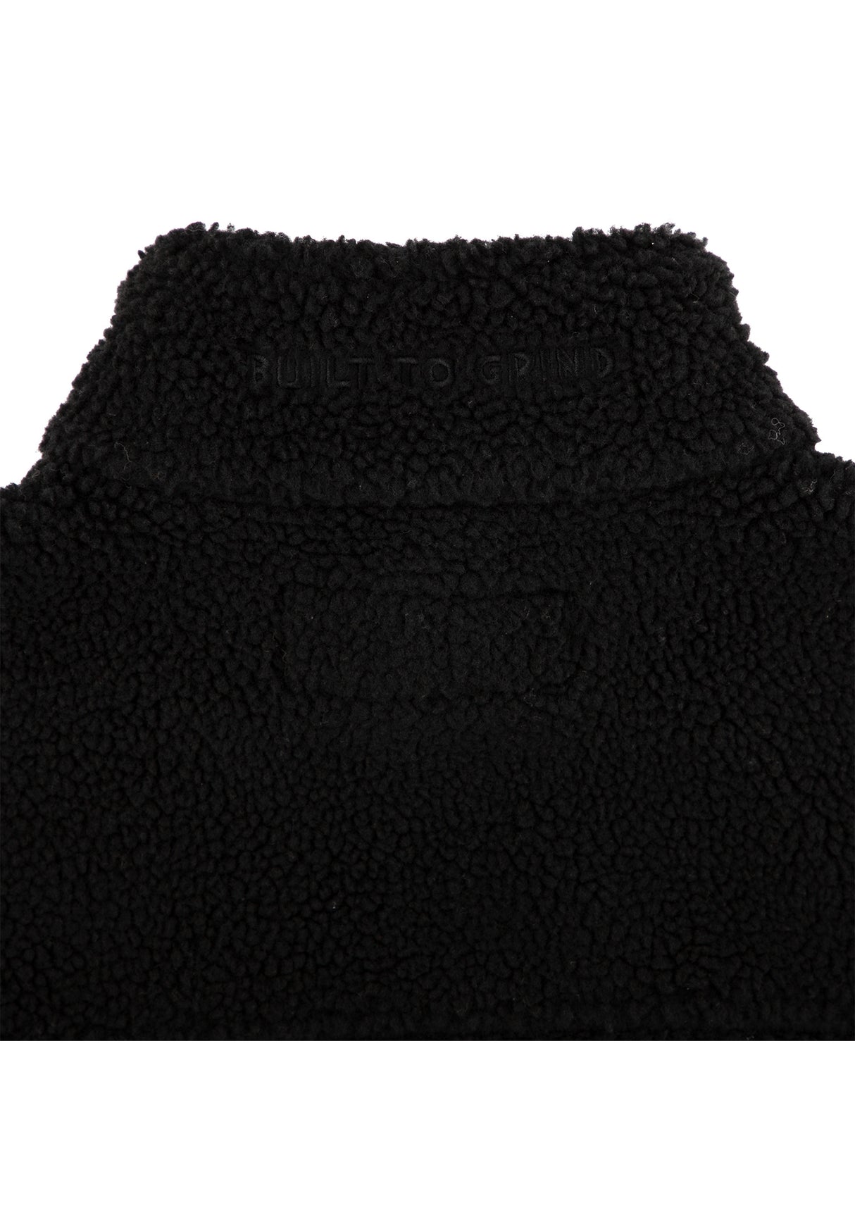 Built to Grind Sherpa black Closeup2