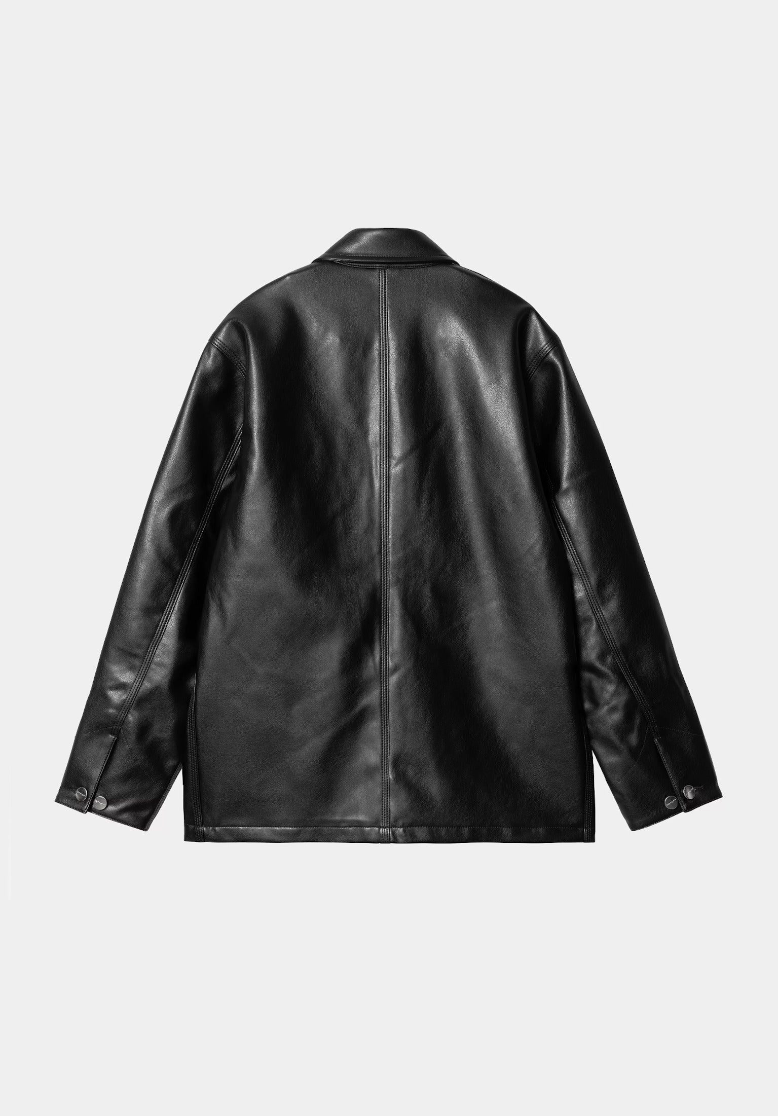 W' Michigan Leather Carhartt WIP Light Jacket in black for women