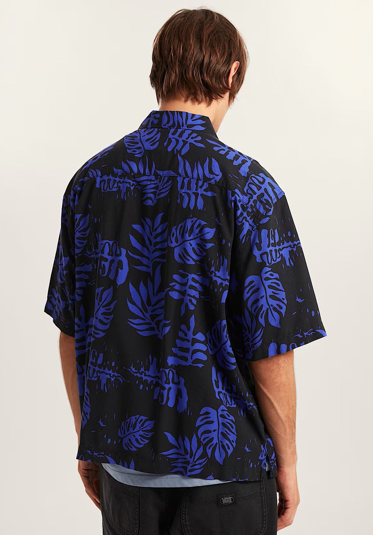 Van Doren Printed Camp 3 royalcobalt Rueckenansicht