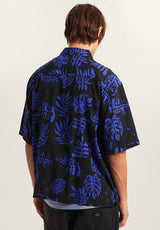 Van Doren Printed Camp 3 royalcobalt Rueckenansicht