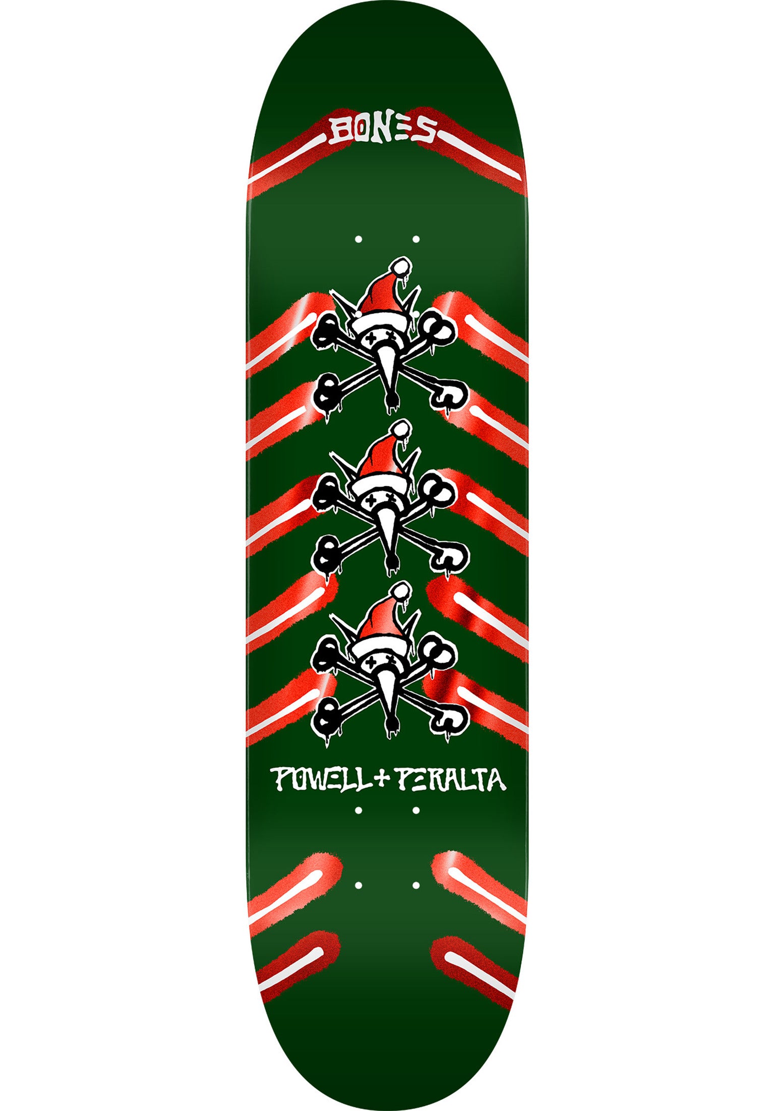 Holiday 2025 Rat Bones Powell-Peralta Deck in green / red foil – TITUS