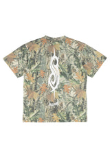 x Slipknot Oval Logo Boxy camo Rueckenansicht