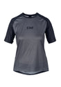 Waft Jersey Woman black-coal Vorderansicht