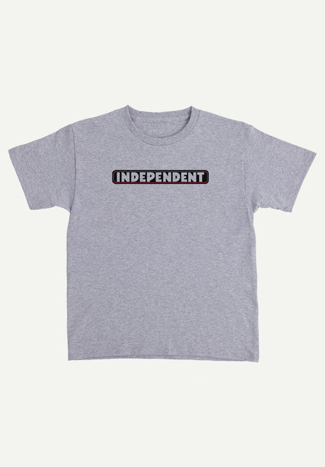 Bar Logo Youth Midweight grey Vorderansicht