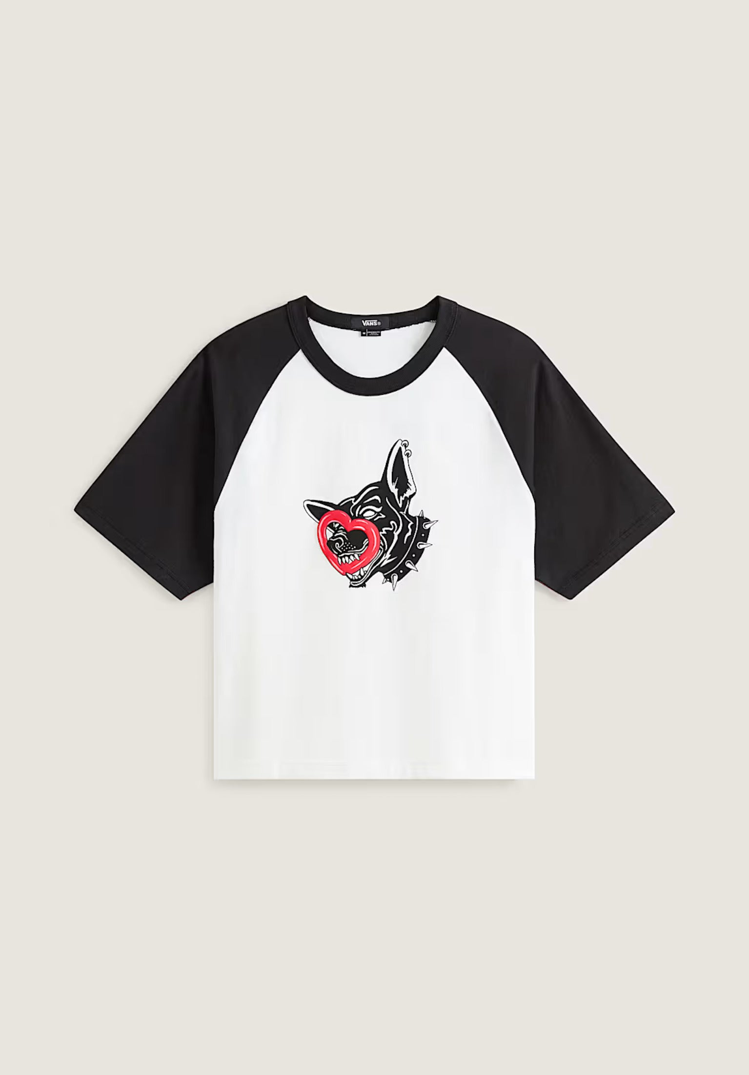 LX Dayana Dog Face Short Vans T-Shirt in white for men – TITUS