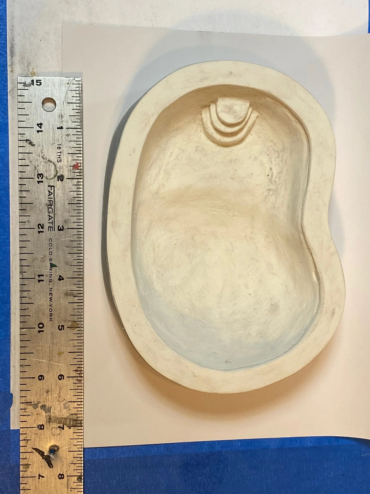 Nude Bowl Valet white Unteransicht