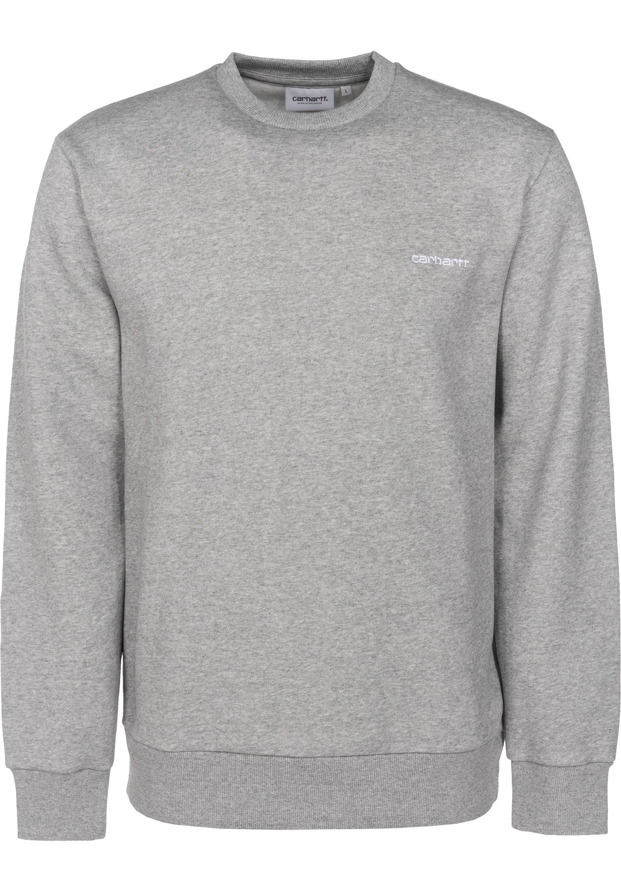 Script Embroidery greyheather-white Vorderansicht