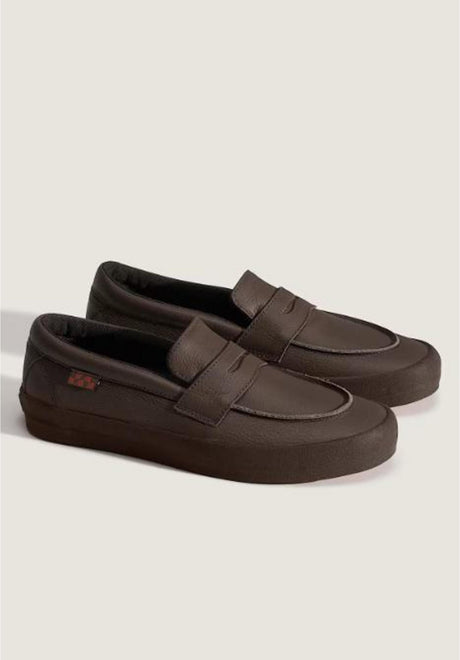 Skate Loafer rustbronze Rueckenansicht