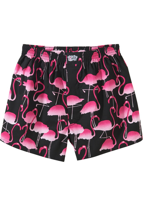 Flamingos black Vorderansicht