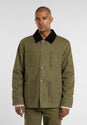 Chore Jacket Lined Canvas militarygreen Vorderansicht