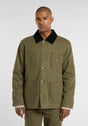 Chore Jacket Lined Canvas militarygreen Vorderansicht