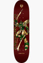 Flight Pro Shape 243 K20 Steve Caballero Gundam burgundy/gold-foil Vorderansicht