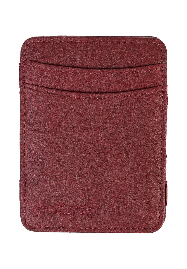 Magic Wallet Coin Vegan mulberry Vorderansicht