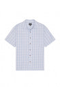 Cru Oxford Plaid lightblue-whiteplaid Vorderansicht
