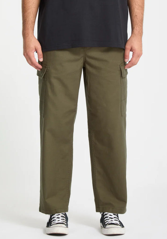 Billow Pant sageleaf Vorderansicht