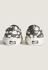 Skate Slip-On skullpileblack-white-gum Closeup2